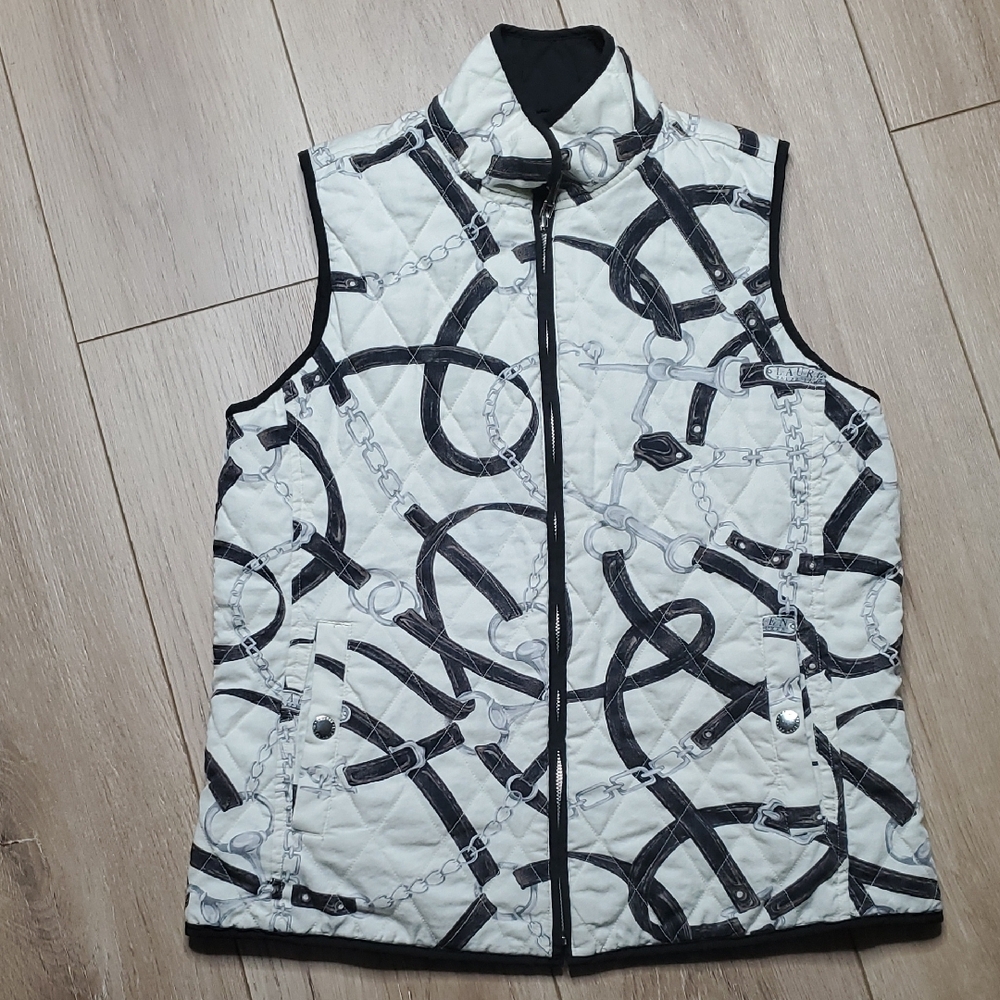 Lauren Ralph Lauren Reversible Vest Size Small